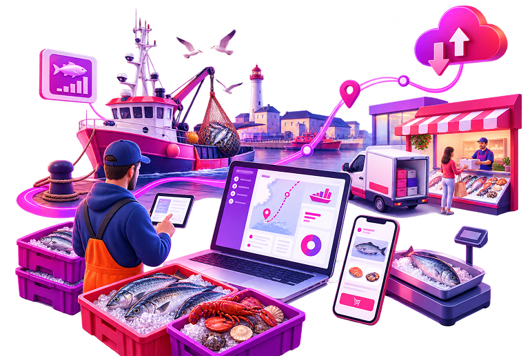 Guide de la Digitalisation pour la Filière Pêche à Lorient — Du Bateau au Client, Numérisé
